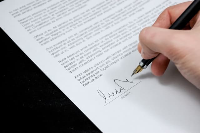 Sign Pen Business Document 48195 - Auster Inteligência Contábil