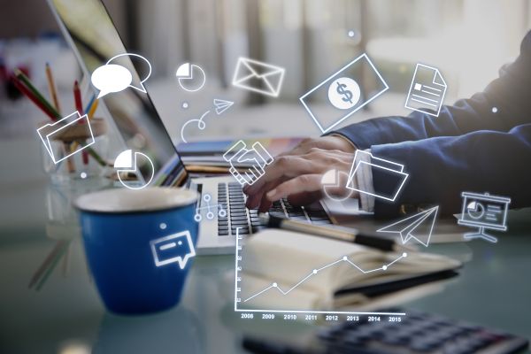 Corporate Management Strategy Solution Branding Concept - Auster Inteligência Contábil